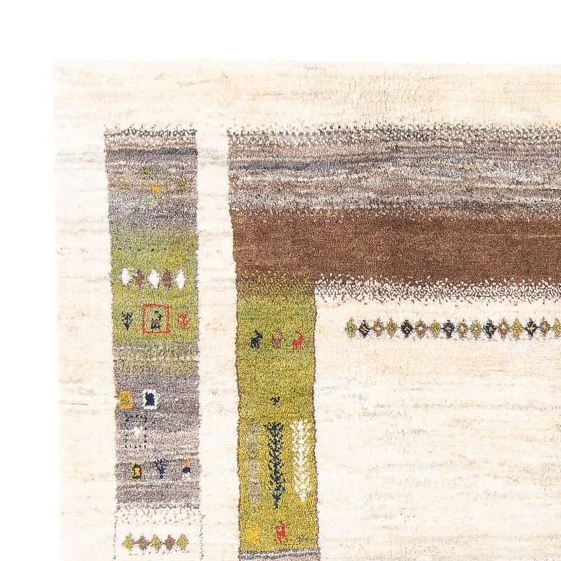 Alfombra Gabbeh - Persa - 245 x 200 cm - crema