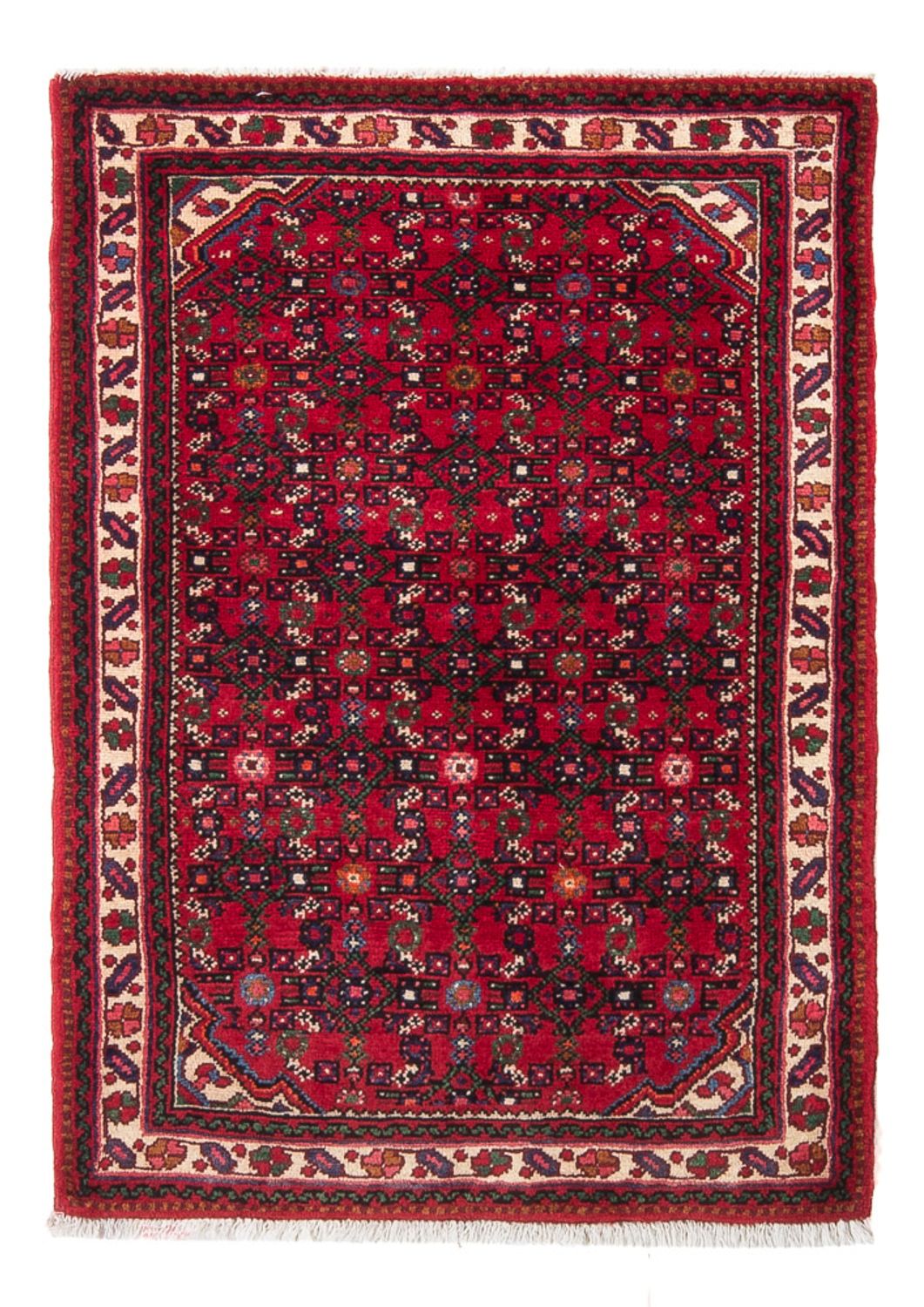 Alfombra persa - Nómada - 115 x 80 cm - rojo