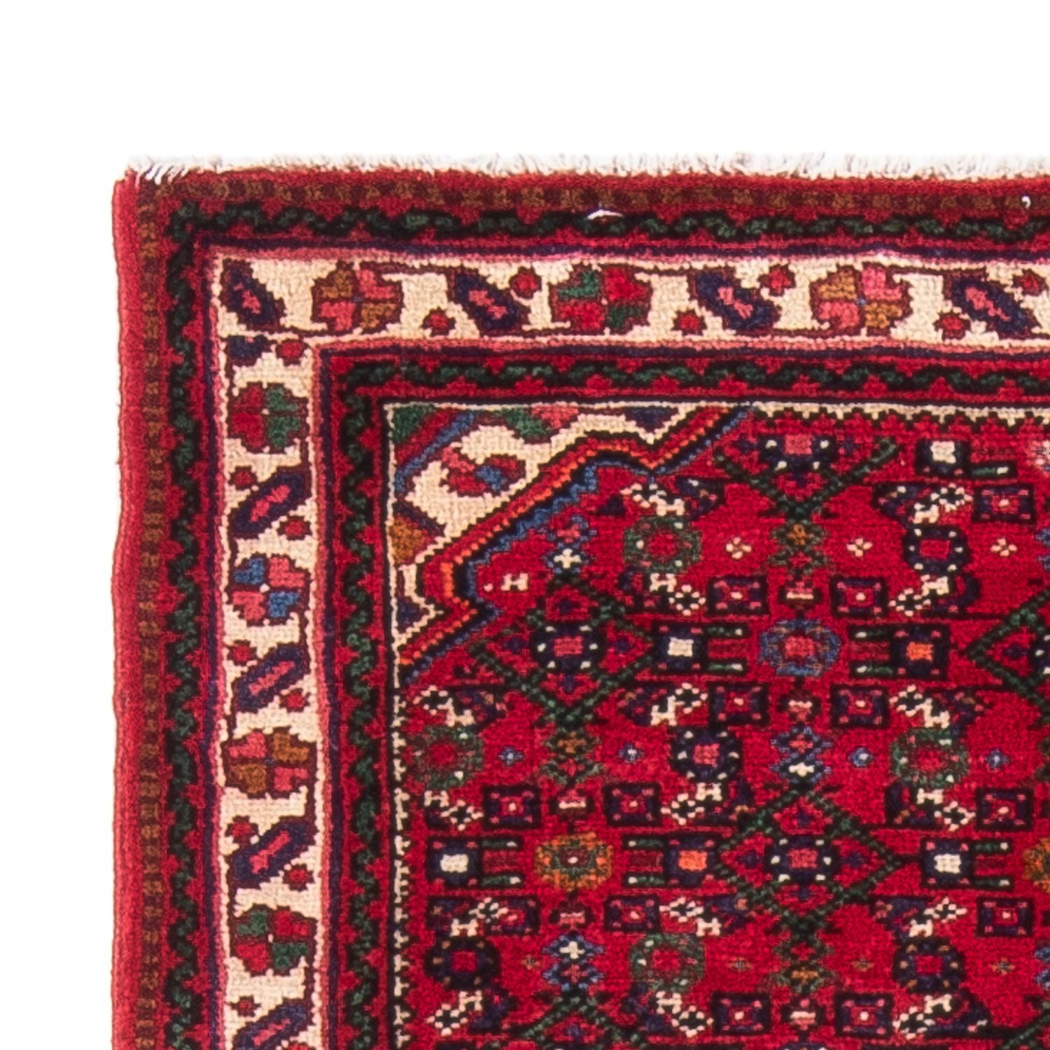 Alfombra persa - Nómada - 115 x 80 cm - rojo