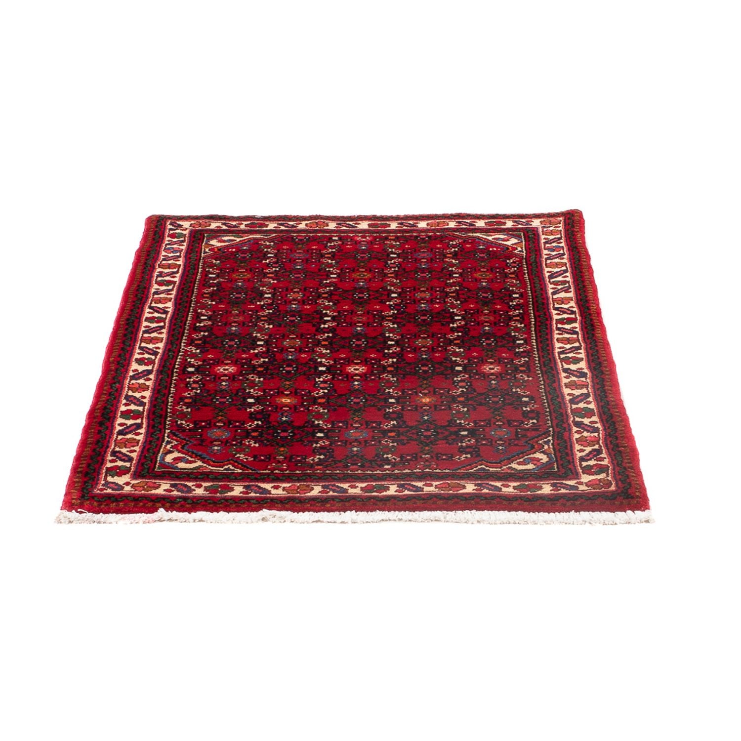 Alfombra persa - Nómada - 115 x 80 cm - rojo
