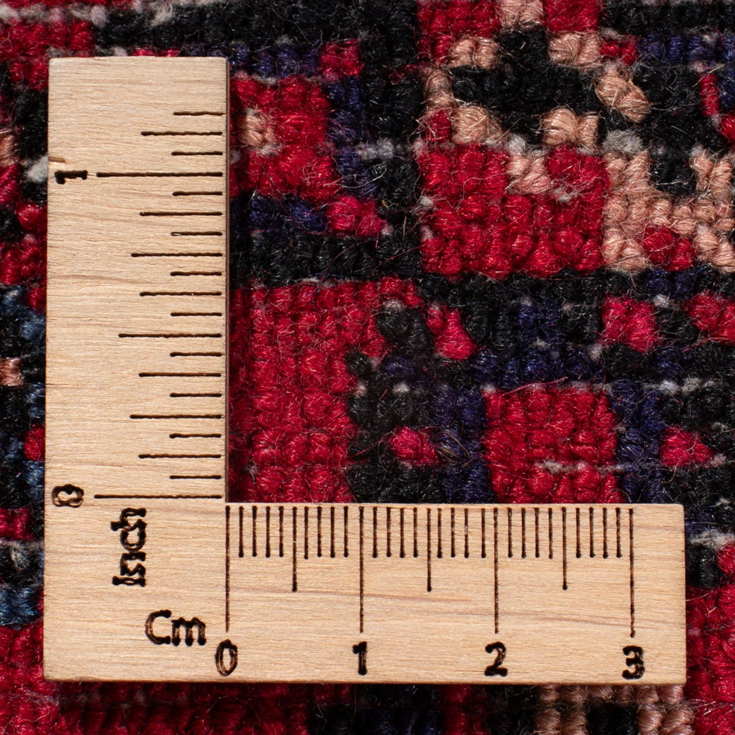 Alfombra persa - Nómada - 115 x 80 cm - rojo