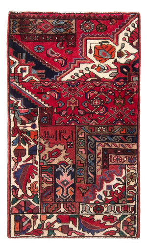 Alfombra persa - Nómada - 110 x 68 cm - multicolor