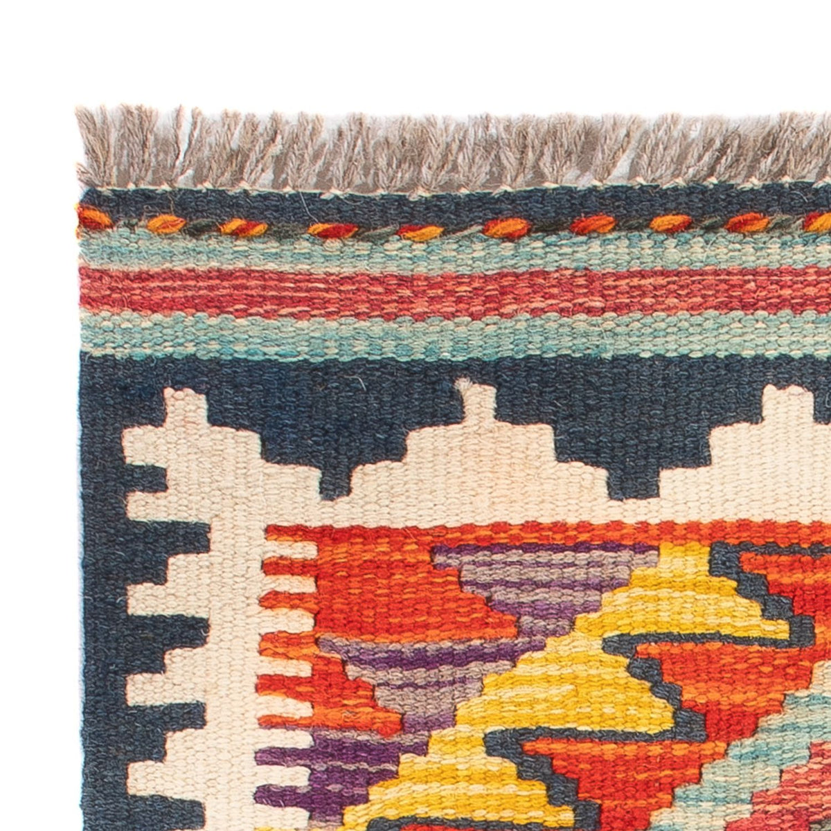 Alfombra Kelim - Splash - 60 x 40 cm - multicolor