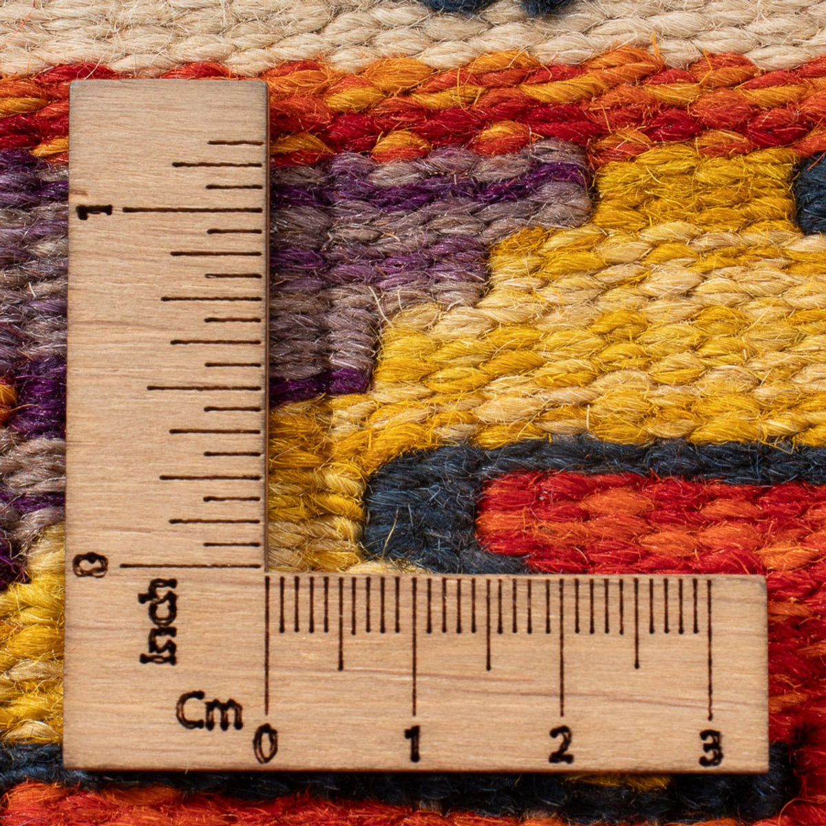 Alfombra Kelim - Splash - 60 x 40 cm - multicolor