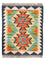 Alfombra Kelim - Splash - 60 x 40 cm - multicolor
