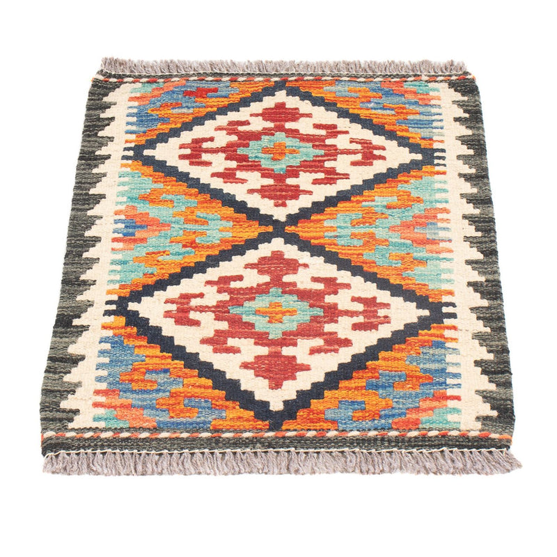 Alfombra Kelim - Splash - 60 x 40 cm - multicolor