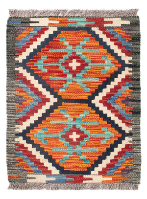 Alfombra Kelim - Splash - 60 x 40 cm - multicolor