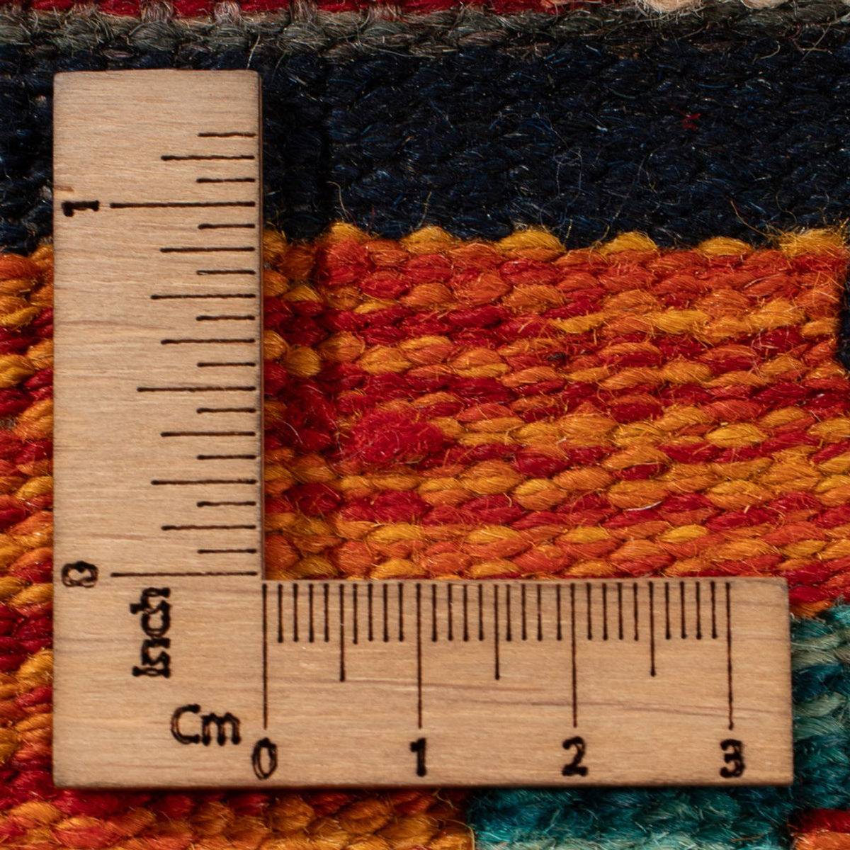 Alfombra Kelim - Splash - 60 x 40 cm - multicolor