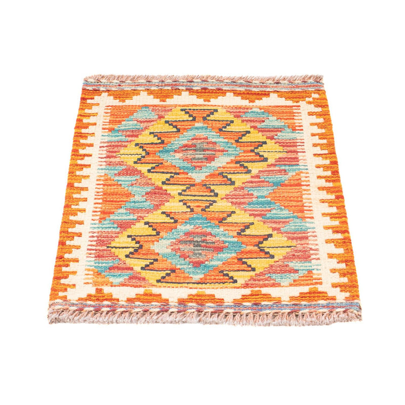 Alfombra Kelim - Splash - 60 x 40 cm - multicolor