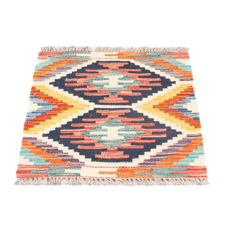 Alfombra Kelim - Splash - 60 x 40 cm - multicolor