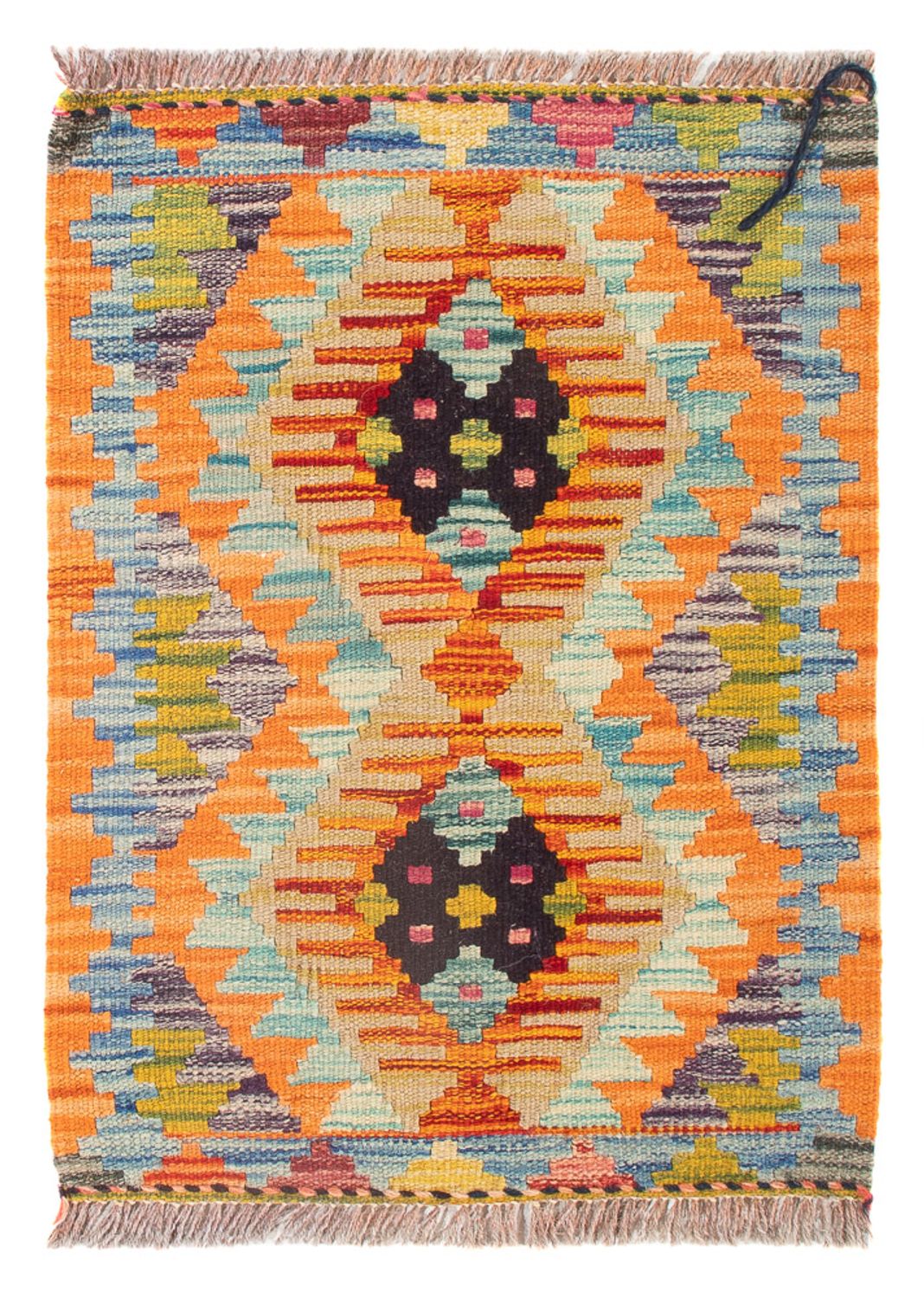 Alfombra Kelim - Splash - 60 x 40 cm - multicolor