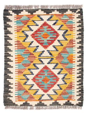 Alfombra Kelim - Splash - 60 x 40 cm - multicolor