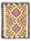 Alfombra Kelim - Splash - 60 x 40 cm - multicolor