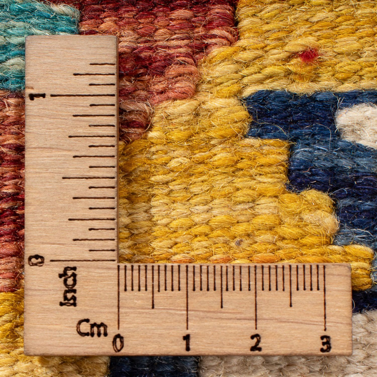 Alfombra Kelim - Splash - 60 x 40 cm - multicolor