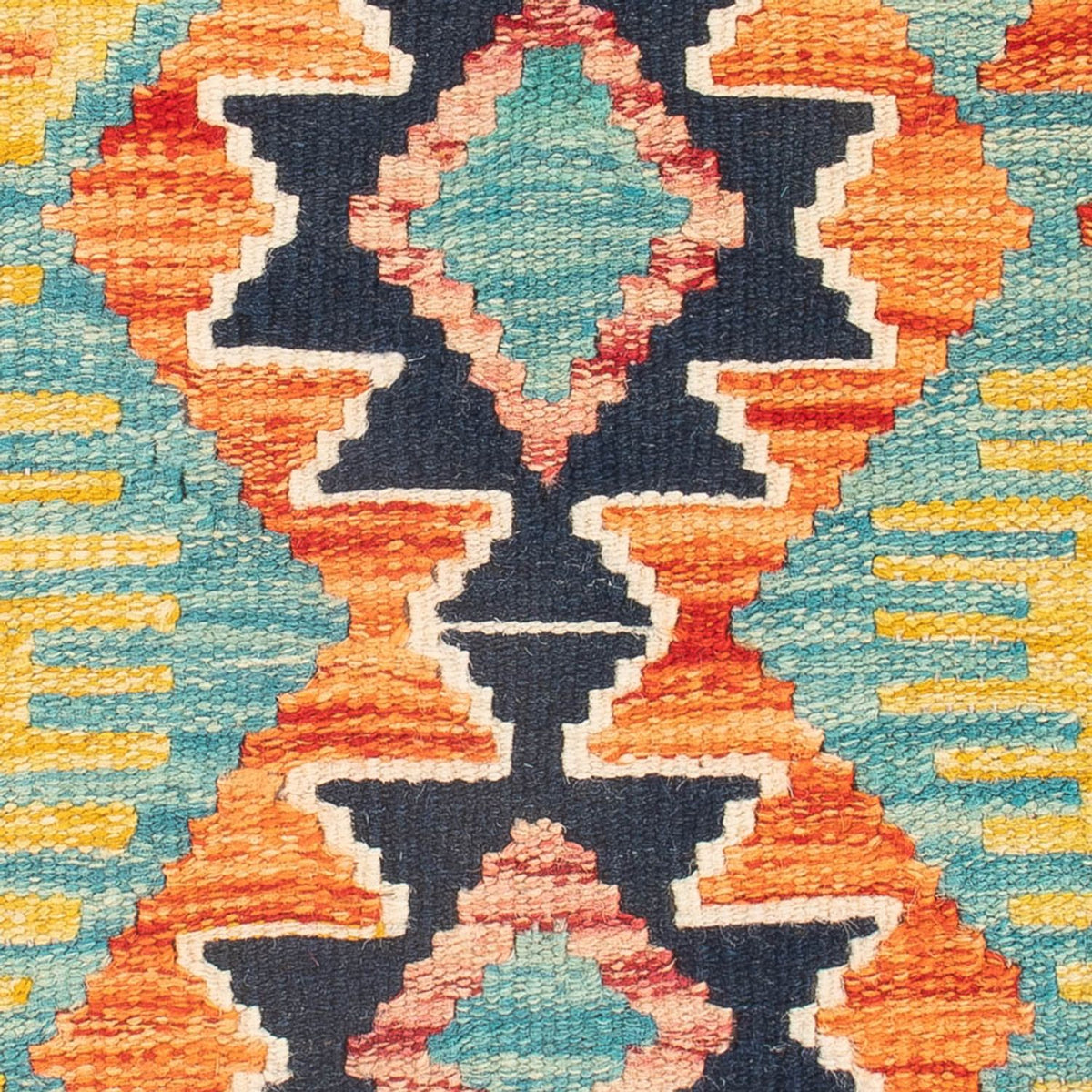 Alfombra Kelim - Splash - 60 x 40 cm - multicolor