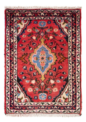 Alfombra persa - Nómada - 60 x 45 cm - rojo