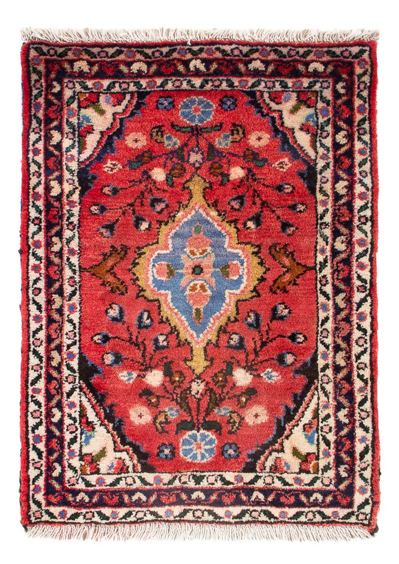 Alfombra persa - Nómada - 60 x 45 cm - rojo