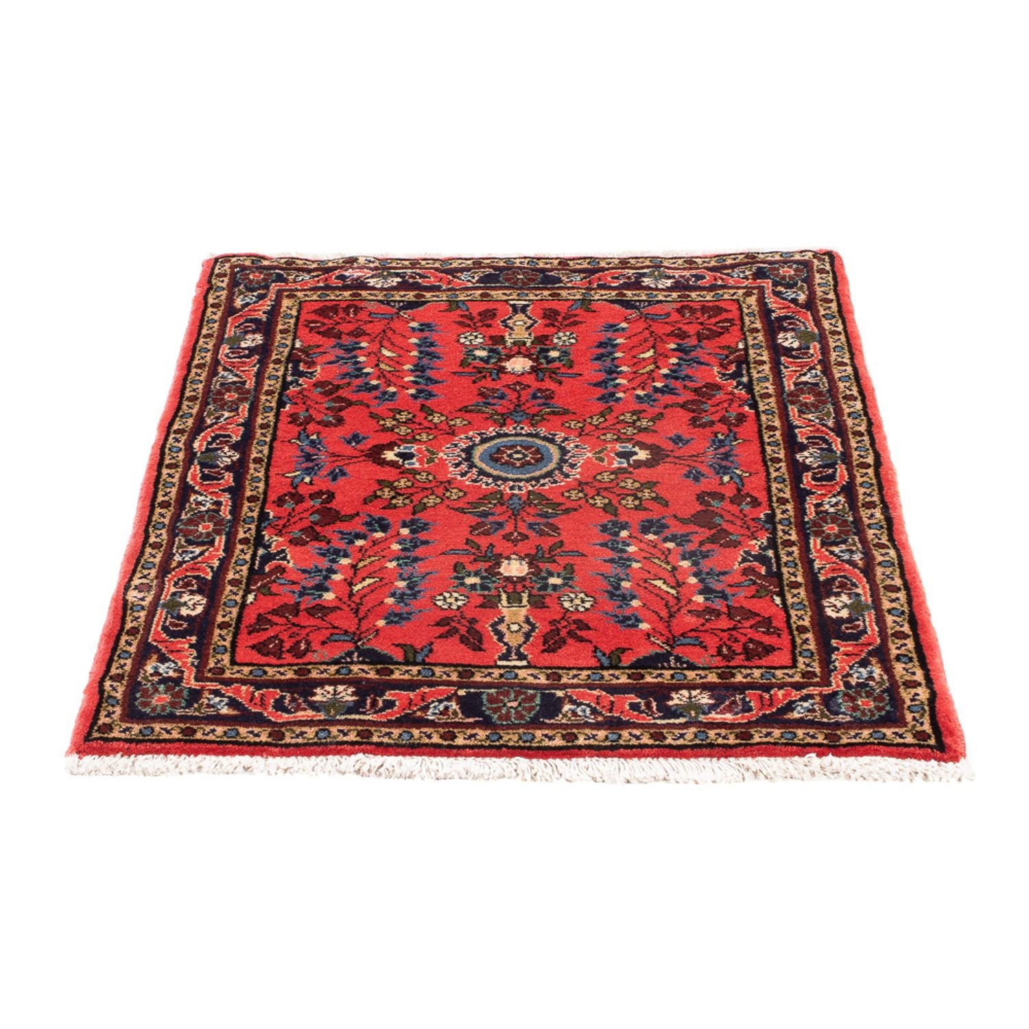 Alfombra persa - Clásica - 80 x 66 cm - rojo