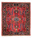 Alfombra persa - Clásica - 80 x 66 cm - rojo