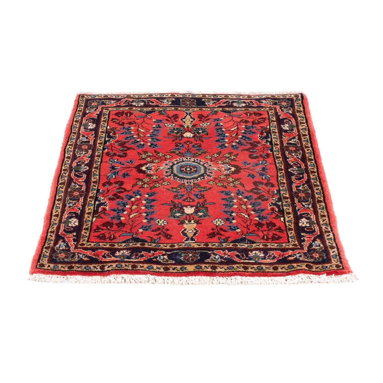 Alfombra persa - Clásica - 80 x 66 cm - rojo