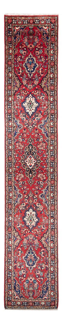 Alfombra de pasillo Alfombra persa - Nómada - 410 x 82 cm - rojo