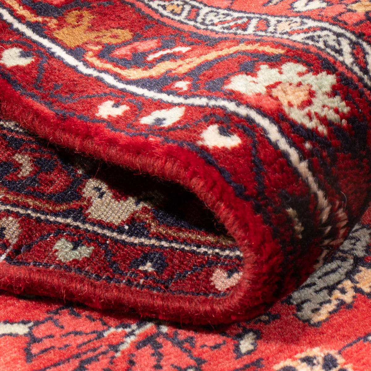 Alfombra de pasillo Alfombra persa - Clásica - 454 x 80 cm - rojo