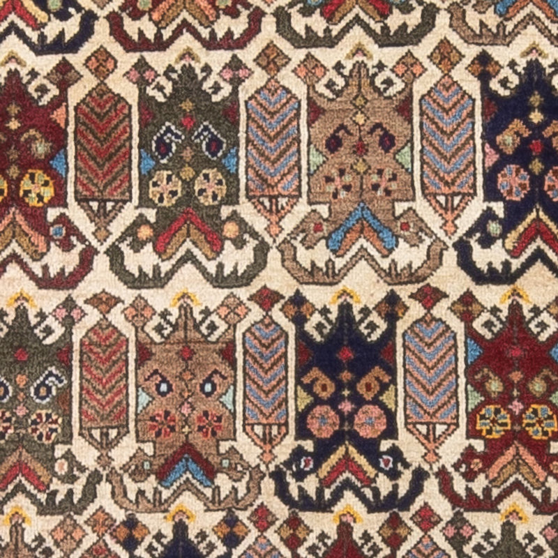 Alfombra persa - Nómada - 115 x 76 cm - multicolor