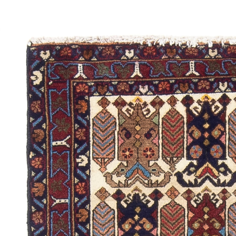 Alfombra persa - Nómada - 115 x 76 cm - multicolor