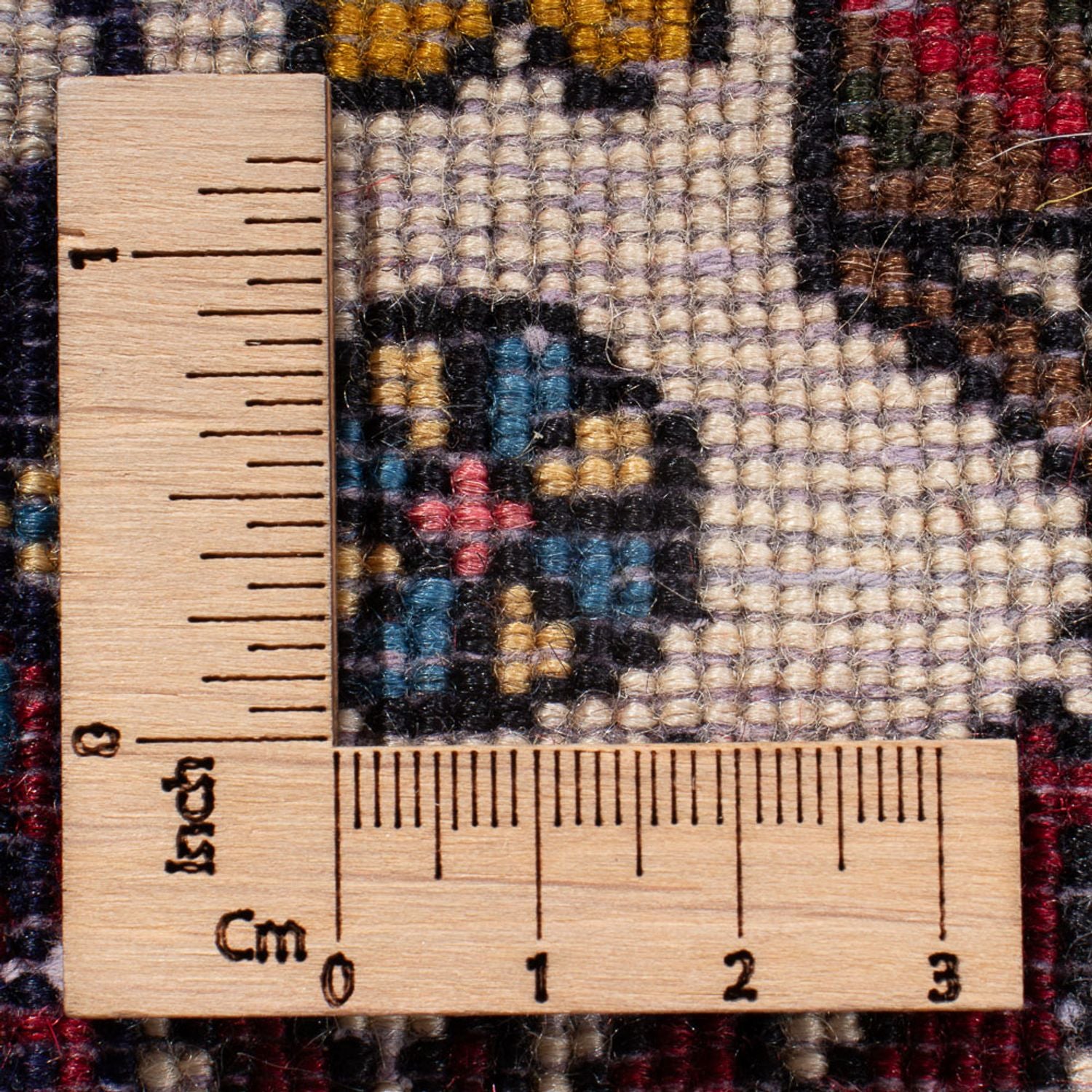 Alfombra persa - Nómada - 115 x 76 cm - multicolor