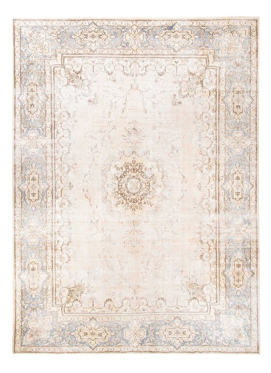 Alfombra Vintage - 332 x 240 cm - crema