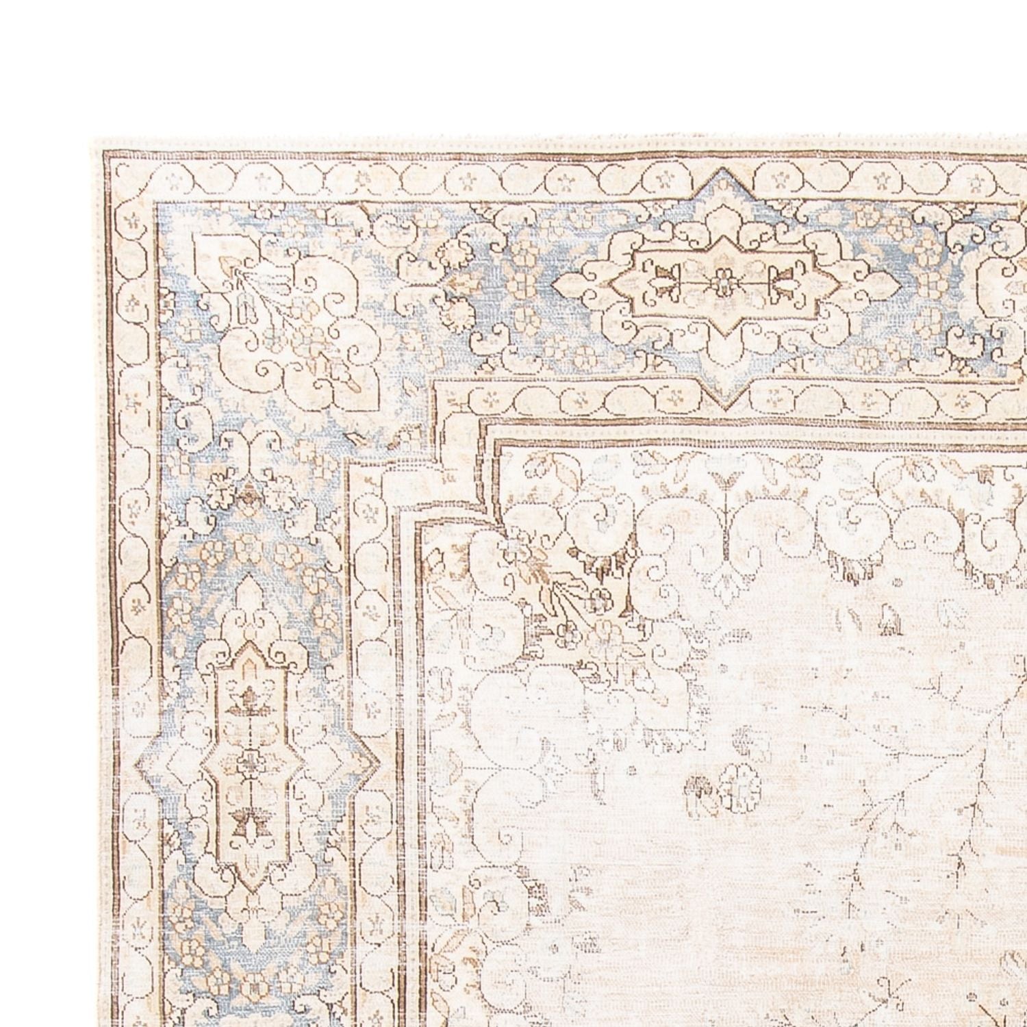 Alfombra Vintage - 332 x 240 cm - crema