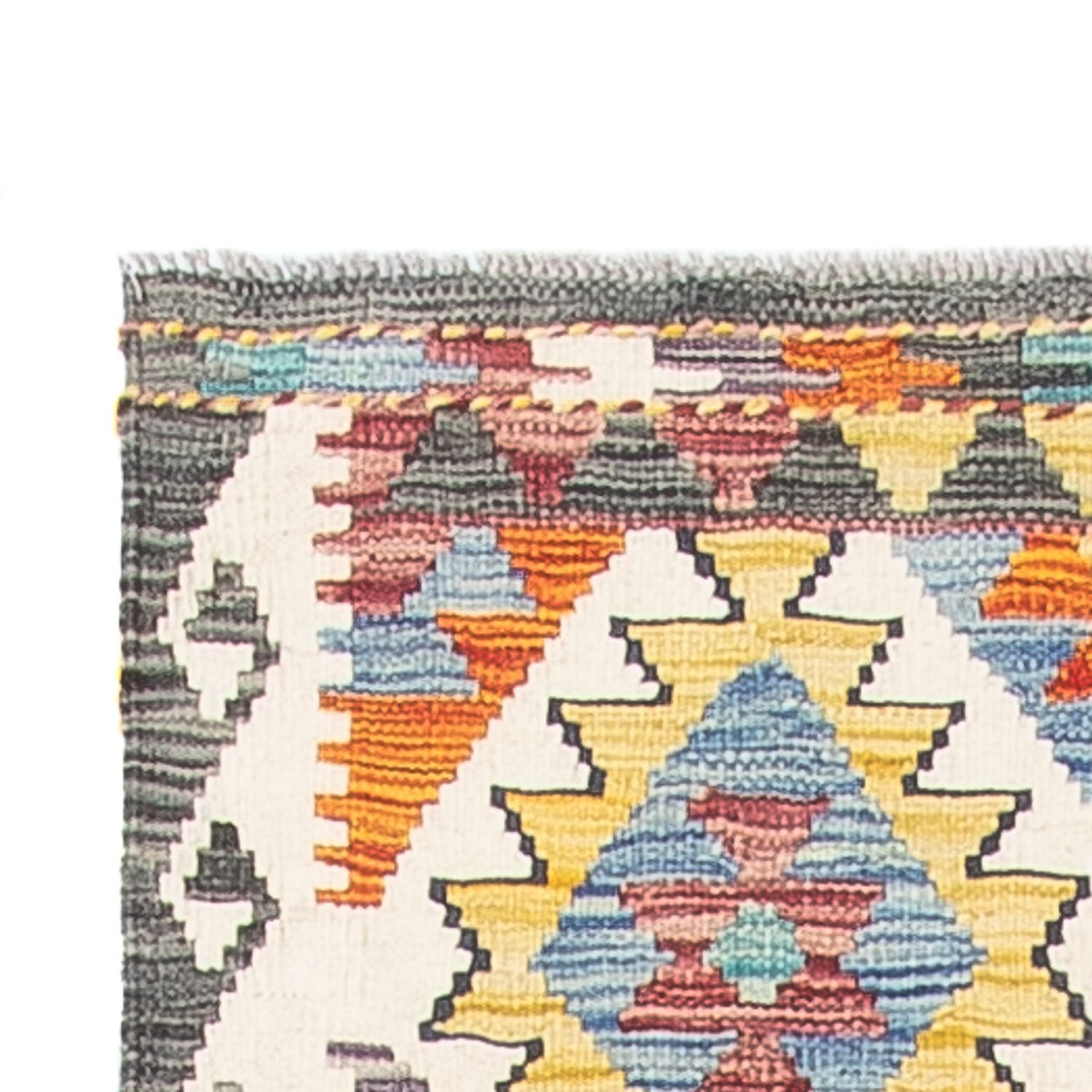 Kilim Maimana Alfombra 299x86cm - Alfombra de lana