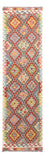 Alfombra de pasillo Alfombra Kelim - Splash - 286 x 78 cm - multicolor