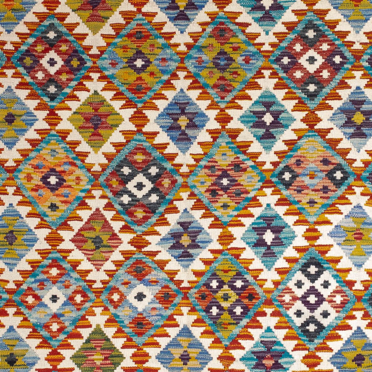 Alfombra Kelim - Splash - 245 x 172 cm - multicolor