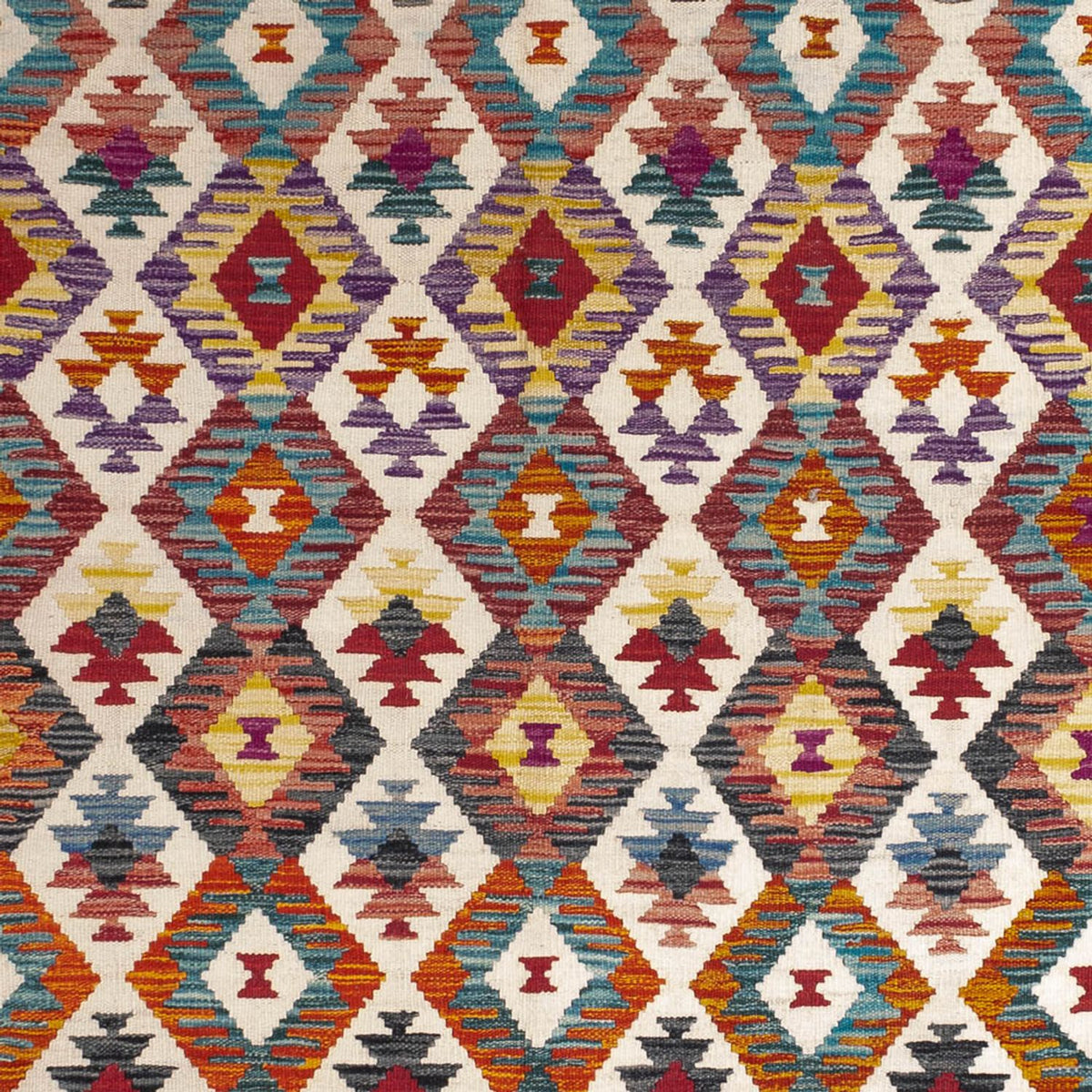 Alfombra Kelim - Splash - 245 x 165 cm - multicolor