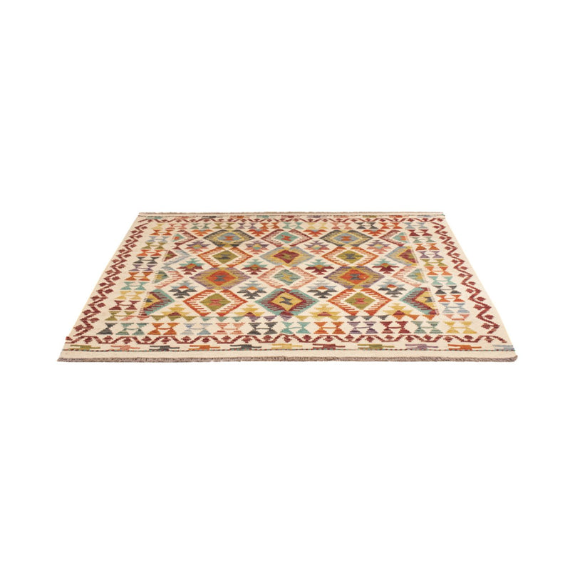 Alfombra Kelim - Splash cuadrado  - 154 x 143 cm - multicolor