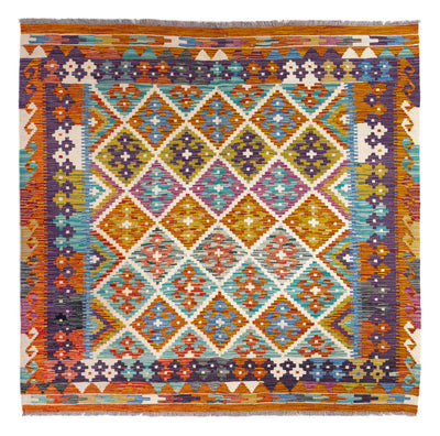 Kilim Maimana Alfombra 152x158cm - Alfombra de lana