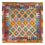 Alfombra Kelim - Splash - 158 x 152 cm - multicolor