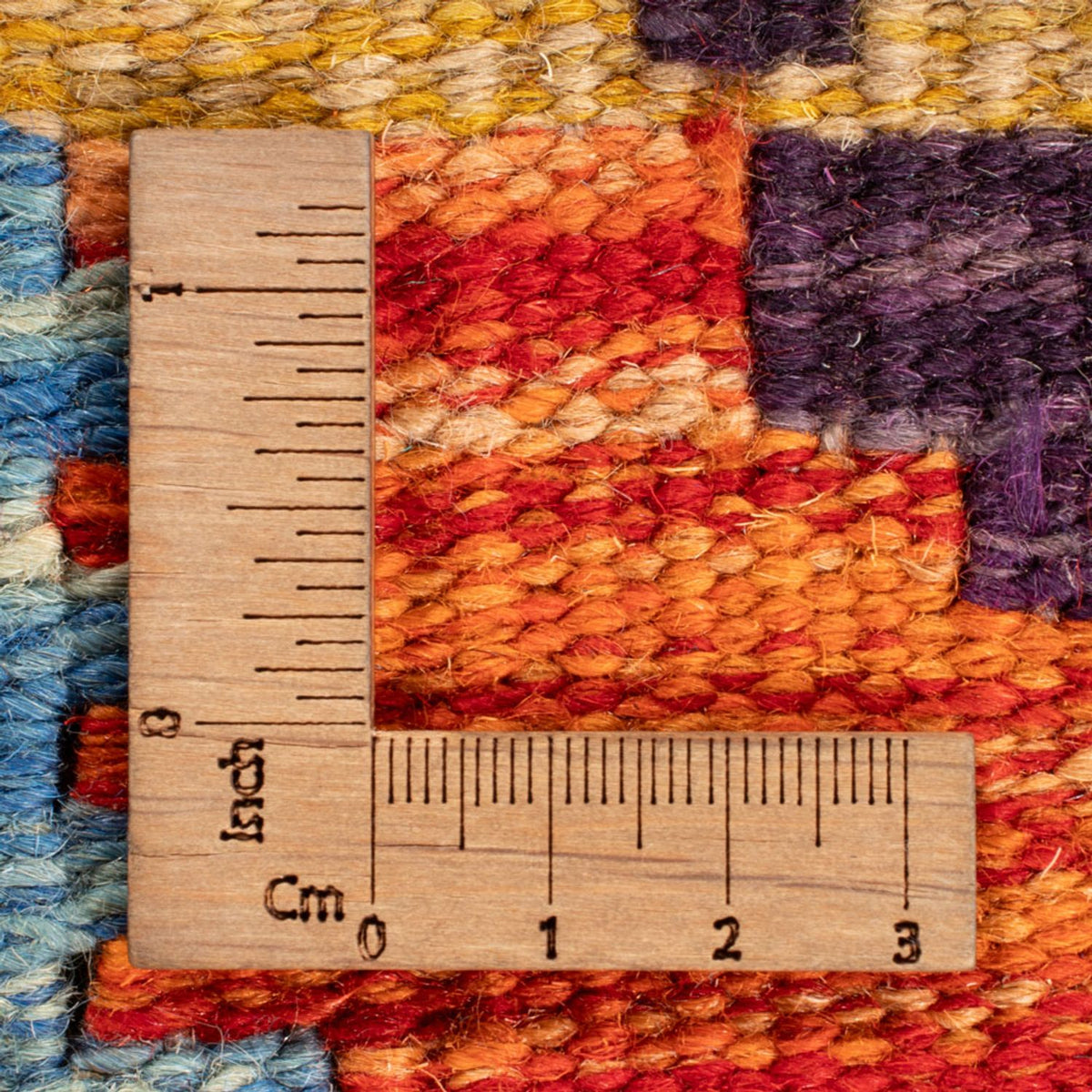 Alfombra Kelim - Splash - 158 x 152 cm - multicolor