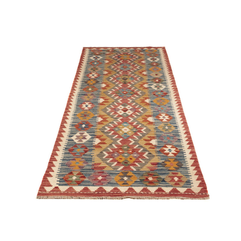 Alfombra de pasillo Alfombra Kelim - Splash - 243 x 79 cm - multicolor