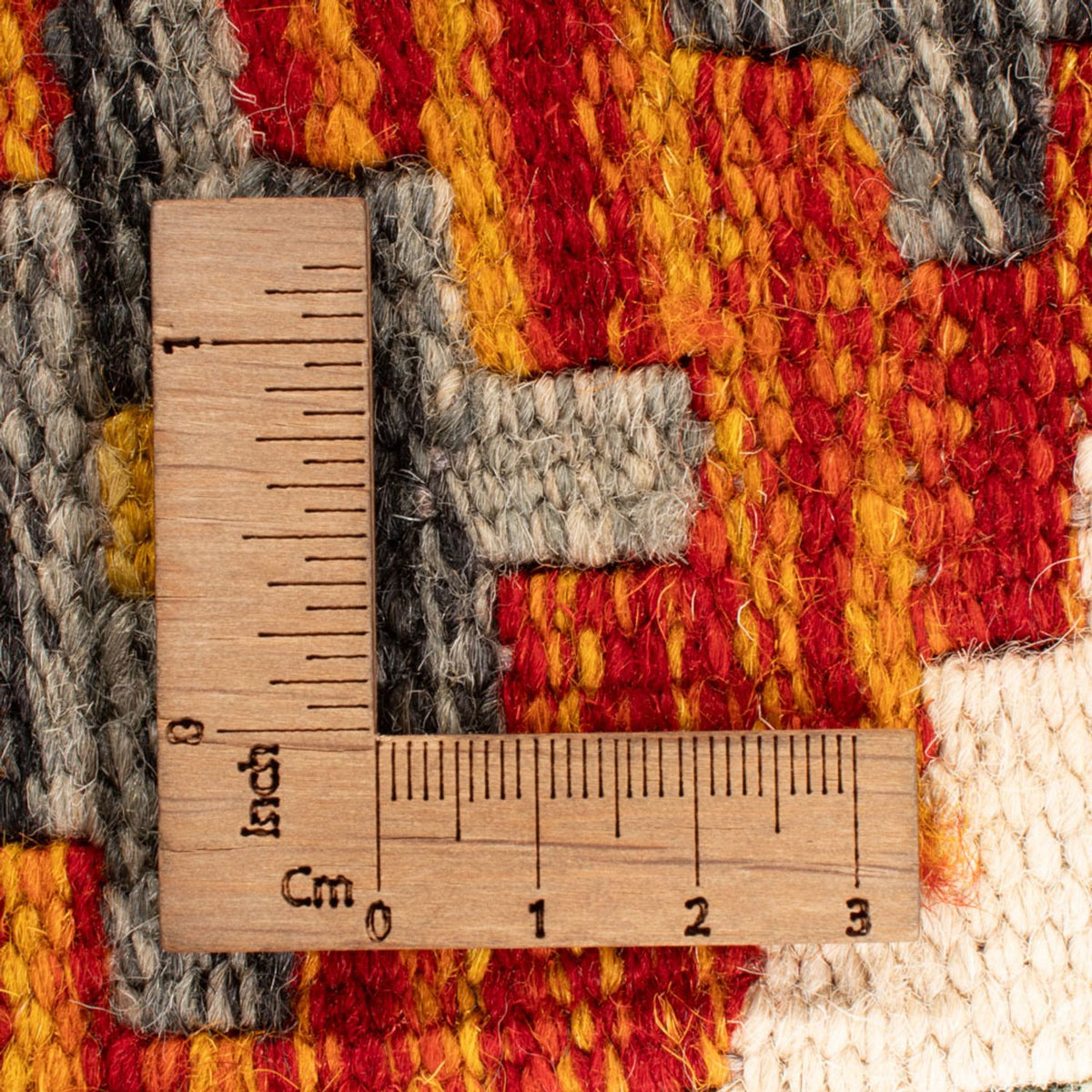 Alfombra de pasillo Alfombra Kelim - Splash - 239 x 79 cm - multicolor