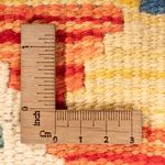 Alfombra de pasillo Alfombra Kelim - Splash - 202 x 86 cm - multicolor