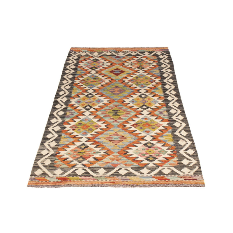 Alfombra de pasillo Alfombra Kelim - Splash - 193 x 80 cm - multicolor