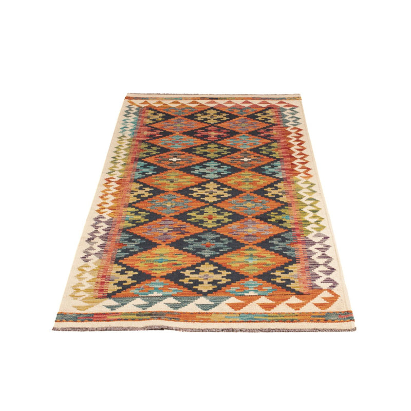 Alfombra de pasillo Alfombra Kelim - Splash - 199 x 76 cm - multicolor