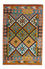 Alfombra Kelim - Splash - 119 x 83 cm - multicolor