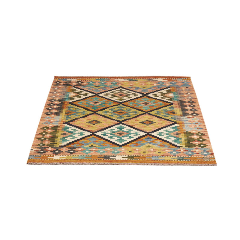 Alfombra Kelim - Splash - 119 x 83 cm - multicolor
