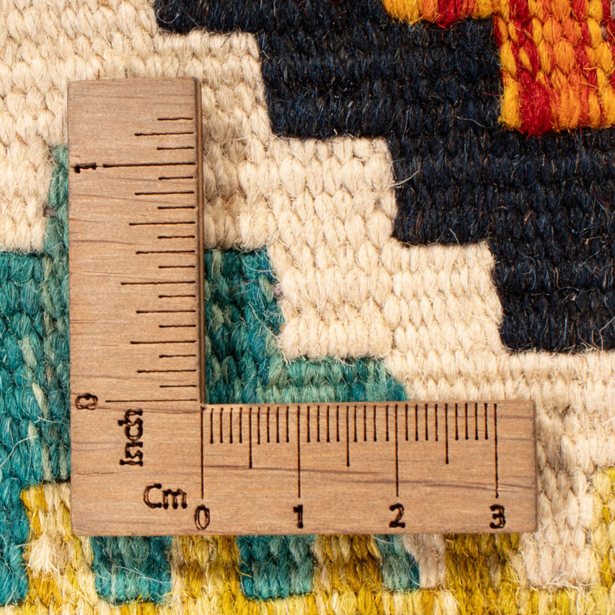 Alfombra Kelim - Splash - 119 x 83 cm - multicolor