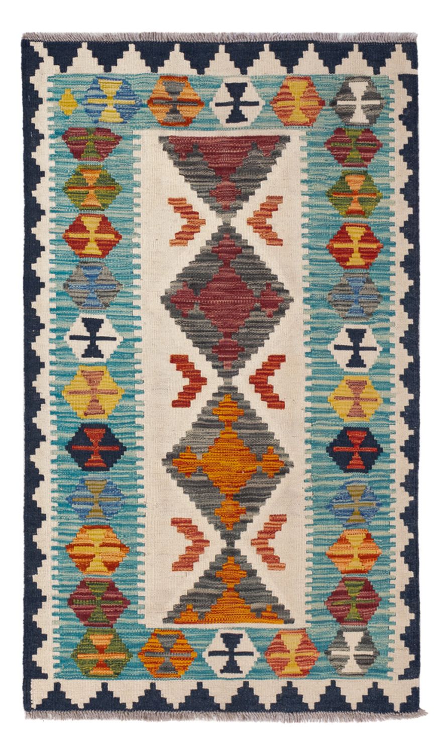 Alfombra Kelim - Splash - 130 x 86 cm - multicolor