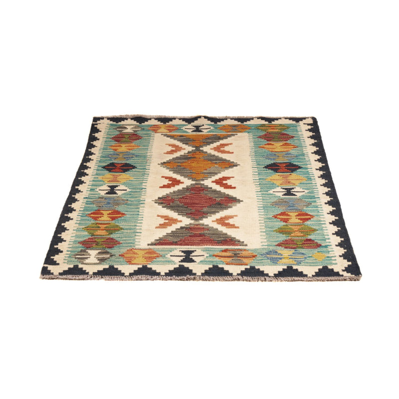 Alfombra Kelim - Splash - 130 x 86 cm - multicolor