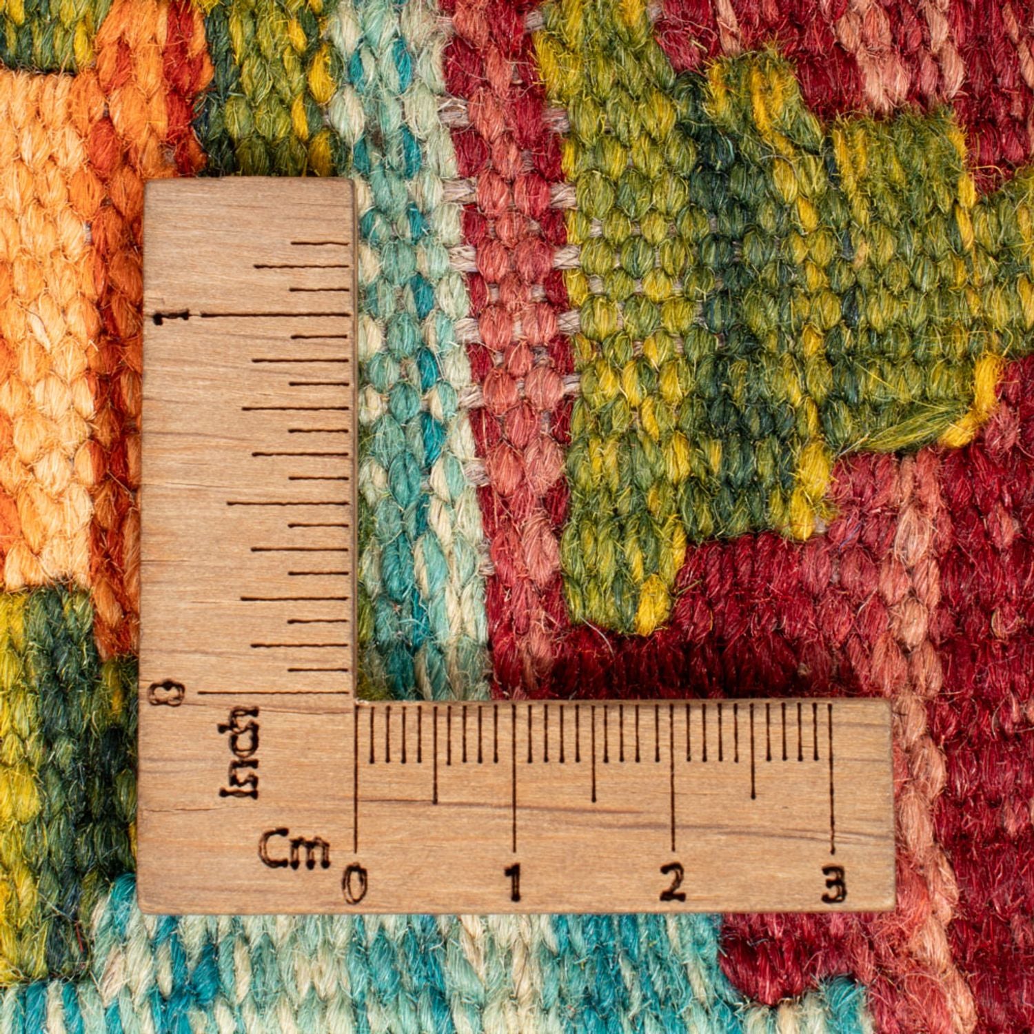 Alfombra Kelim - Splash - 130 x 86 cm - multicolor